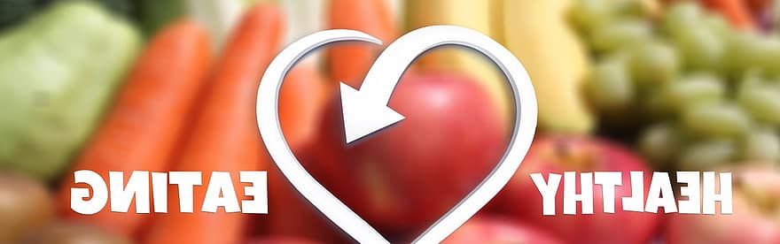 فاكهة ، خضروات ، الصحة ، تأكل ، قلب ، تفاحة ، جزرة ، صحي ، التغذية ، تغذية ، فيتامينات