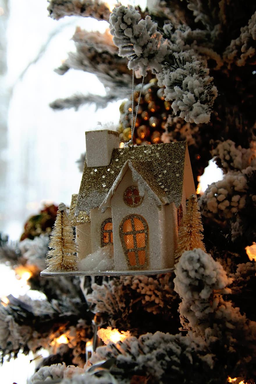 Karácsony, téli, hó, hideg, val vel, karácsony, utazás, dekoráció