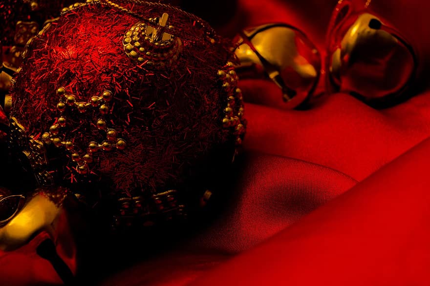 Kalėdos, Kalėdų kamuolys, Kalėdų lemputė, apdaila, šventė, ornamentas, sezoną, sezoninis, fonas, Kalėdų ornamentas, Iš arti