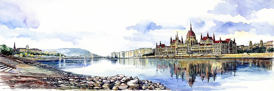 panorama, Budapeste
