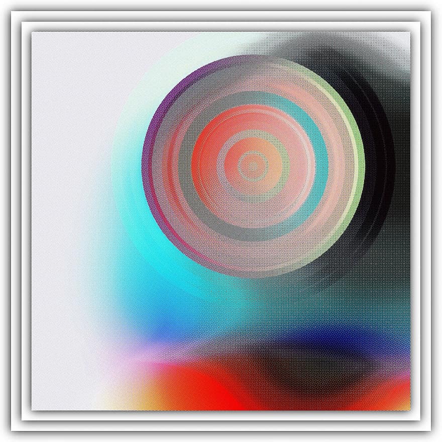 abstrak, lingkaran, penuh warna, bingkai, konsentris, beraneka warna, bulat, dicelup, scrapbooking, scrapbooking digital, wallpaper