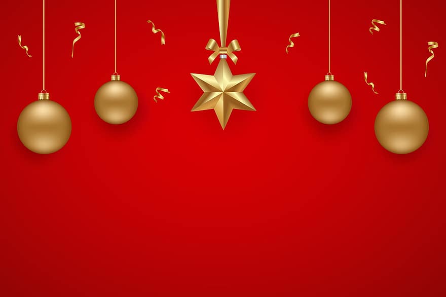 Natal, alegre, decoração, padronizar, fundo, embrulho, presentear, celebração, ouro, inverno, origens