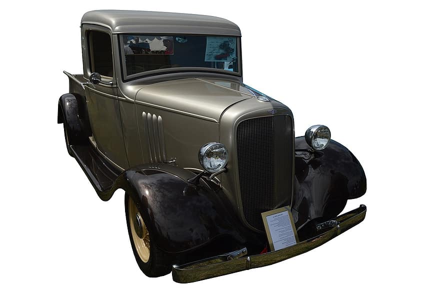 쉐보레 1935, 픽업 트럭, 미국, 레트로 자동차
