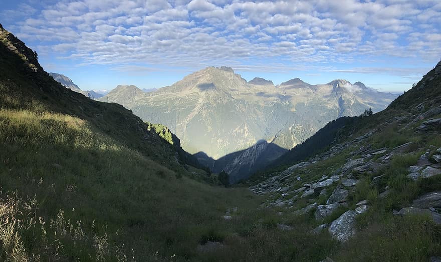Calanca Alpine Path, rota alpina, Alpes, alpino, aventura, caminhar, céu, topos, excursões, caminhada, montanhas