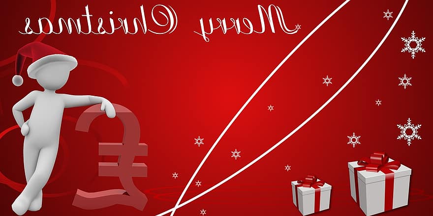 Christmas, Money, Xmas, Cash, Profit, Seasonal, Present, X-mas, Red Money