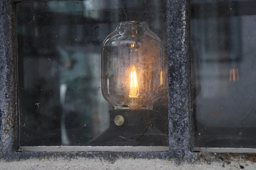 lámpa, ablak, Meleg gyertyafény, bánat, depresszió, vigasz, remény, üveg, elektromos lámpa, téli, háttérrel