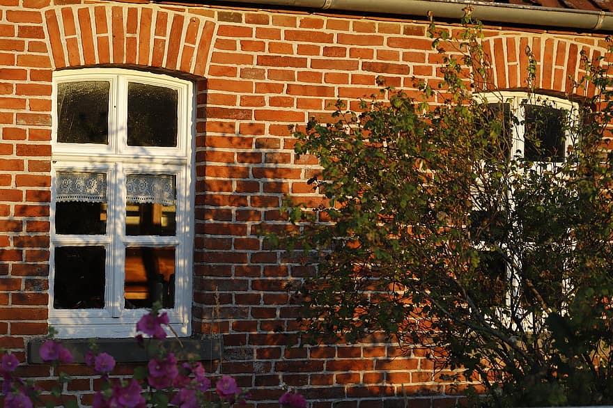 Fehnhaus, East Frisia, Facade, Window, Sunset, Historic Preservation, Museum, Building, Architecture, Old, Rustic