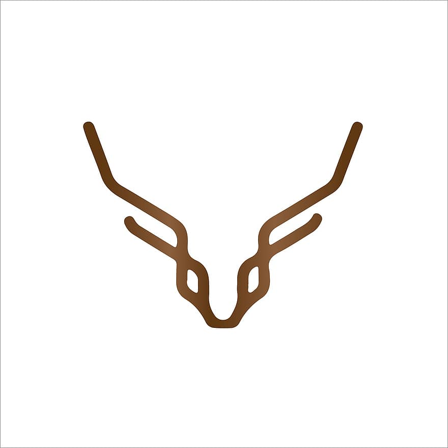cerb, animale sălbatice, icoană, siglă, Cerb minimalist, Super Cerb, Logo Cerb, Logo Deer, Logo Cerb simplu, artă