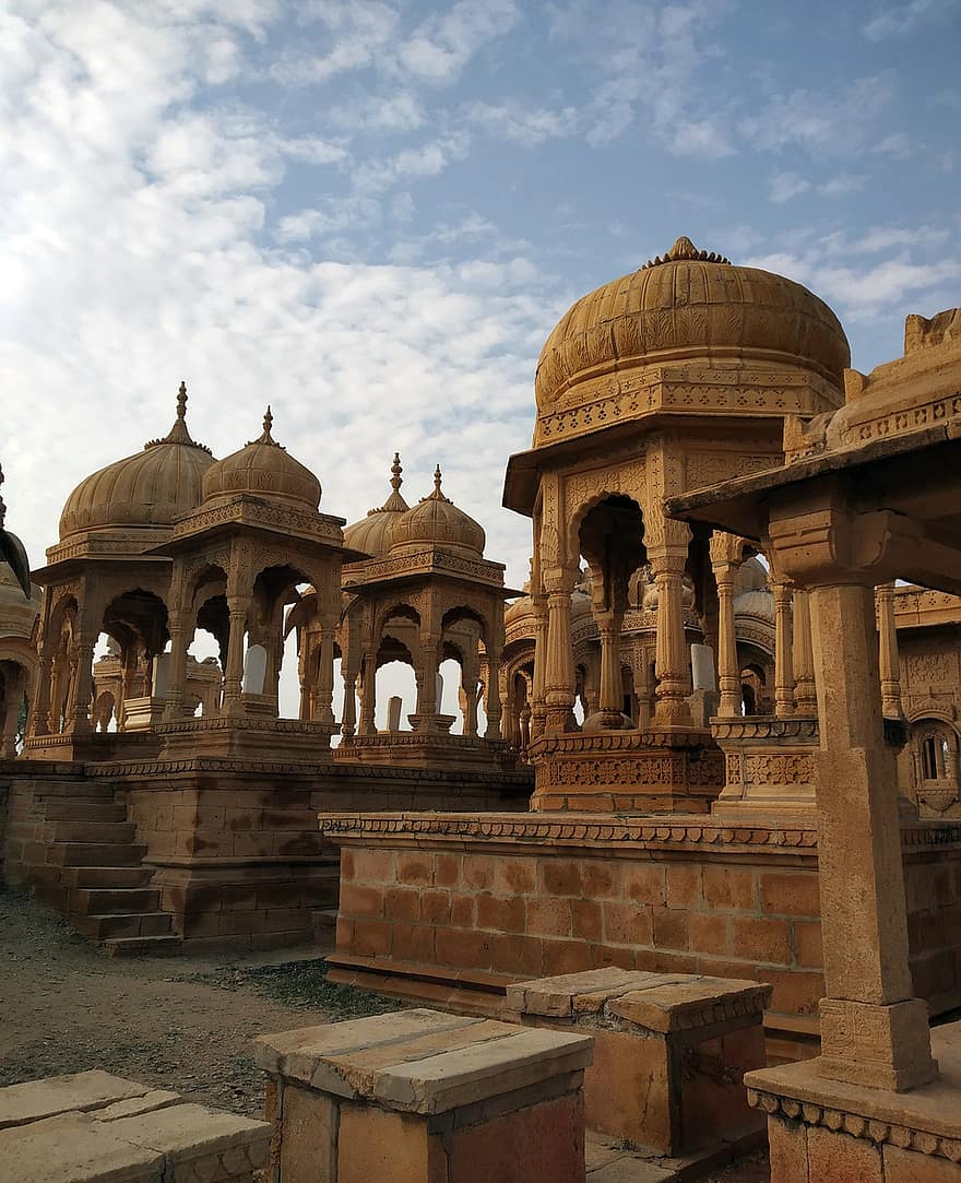bada bagh, świątynia, jaisalmer