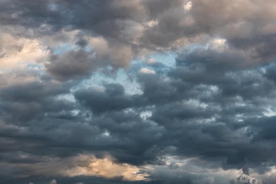 Clouds, Sky, Air, Atmosphere, High, Climate, Oxygen, Peaceful, Forecast