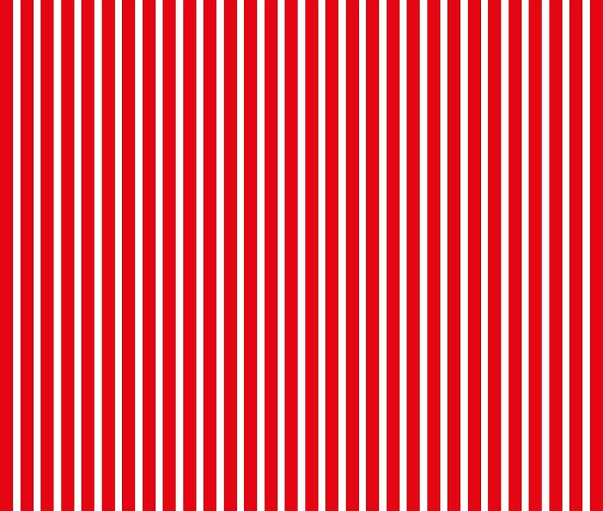 Pattern, Stripes, Red White, Background