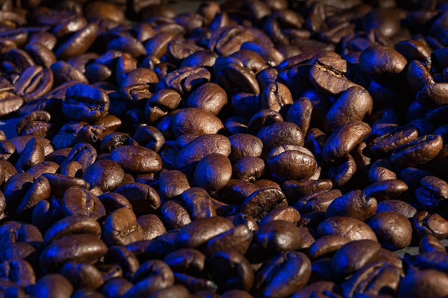 कॉफ़ी, फलियां, कैफीन, कॉफ़ी के बीज, भुना हुई कॉफी, सुगंध
