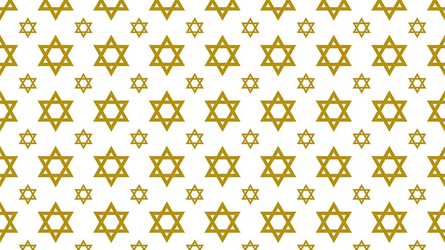 Digital Paper, Star Of David, Pattern, Magen David, Jewish, Judaism, Religion, Bar Mitzvah, Passover, Shabbat, Yiddish