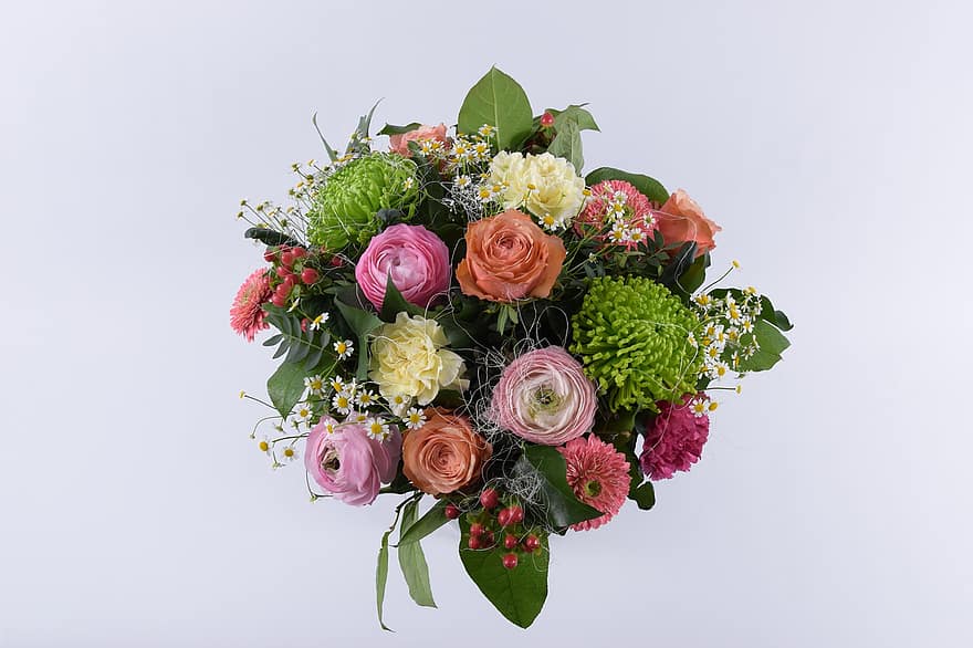 bouquet, arrangement floral, fleurs, la nature, flore, fleur, feuille, plante, fraîcheur, tête de fleur, pétale