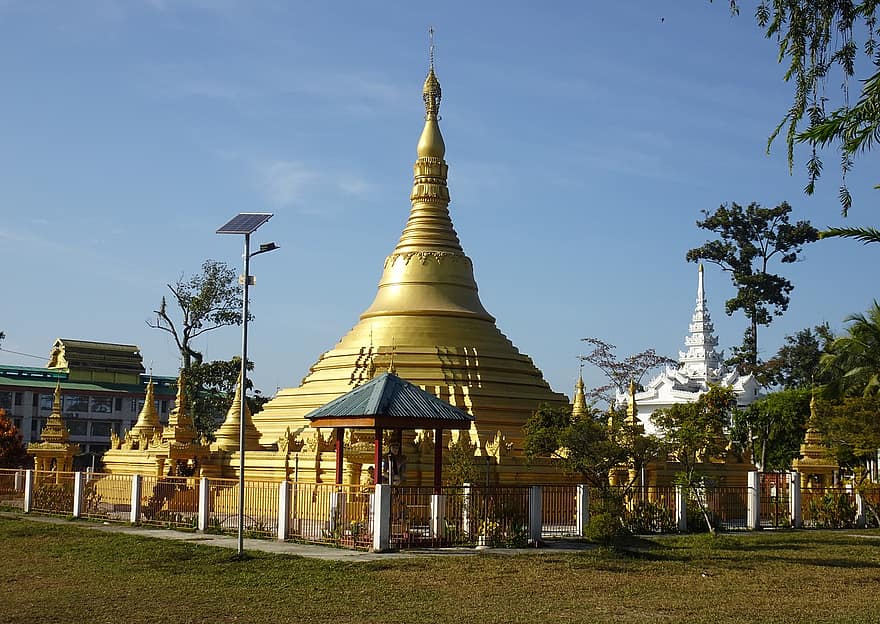 pagoda, templo, budismo, espiritismo, religión, namsai, Arunachal