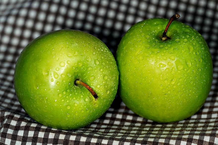 grønt æble, frugter, mad, æble, Smith æble, Æble Smith, frisk, fremstille, organisk, sund og rask, friskhed