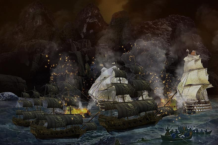 Brigantinos, Galleonai, laivo sudužimas, laivams