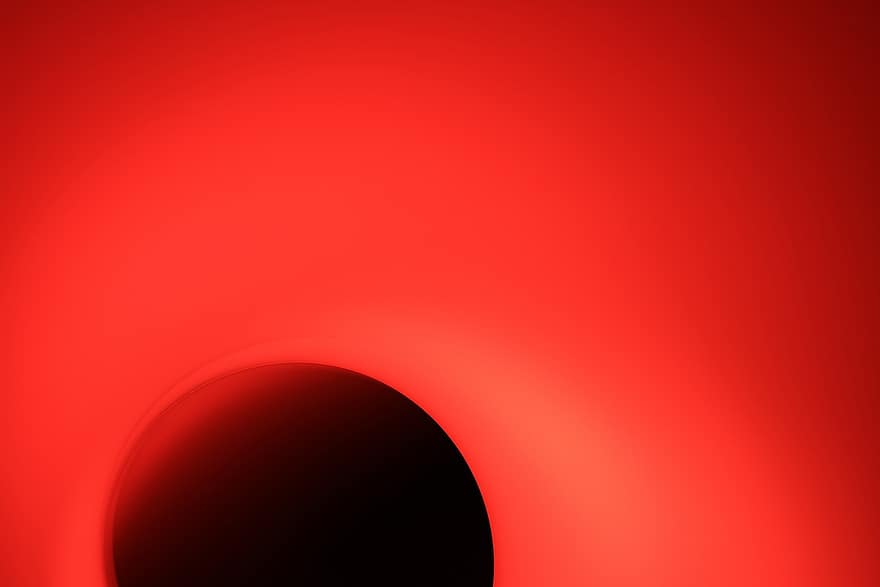 Черна дупка, кръг, червен фон, абстрактно изкуство, заден план, мека светлина, изкуство, абстрактен, фонове, фона, модел
