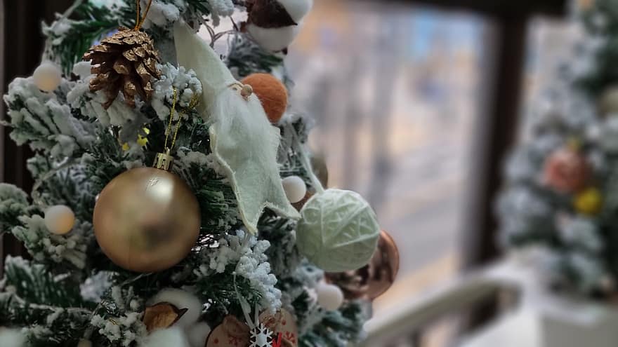 Natale, ornamento di Natale, albero di Natale