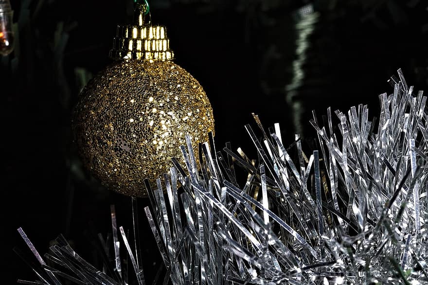 Boże Narodzenie, ornament, dekoracja, drzewko świąteczne, wakacje, uroczystość, zbliżenie, błyszczący, świąteczna ozdoba, tła, świąteczne dekoracje
