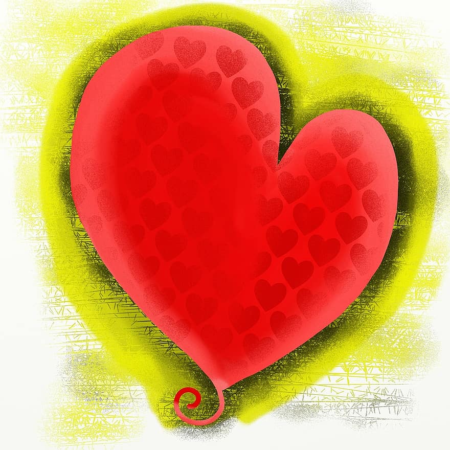 kalp, Aşk, Aşk kalbi, sevgililer günü, sembol, romantik, şekil