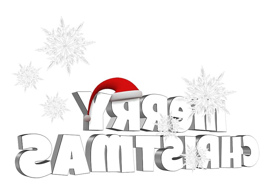 Christmas, Advent, Snowflakes, Icicle, Eiskristalle, Santa Hat, Fabric, Santa Claus, Red, Christmas Time, Christmas Eve
