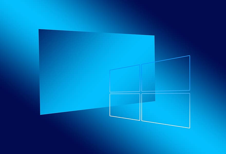 actualizar, ventana, abierto, azul, sistema operativo