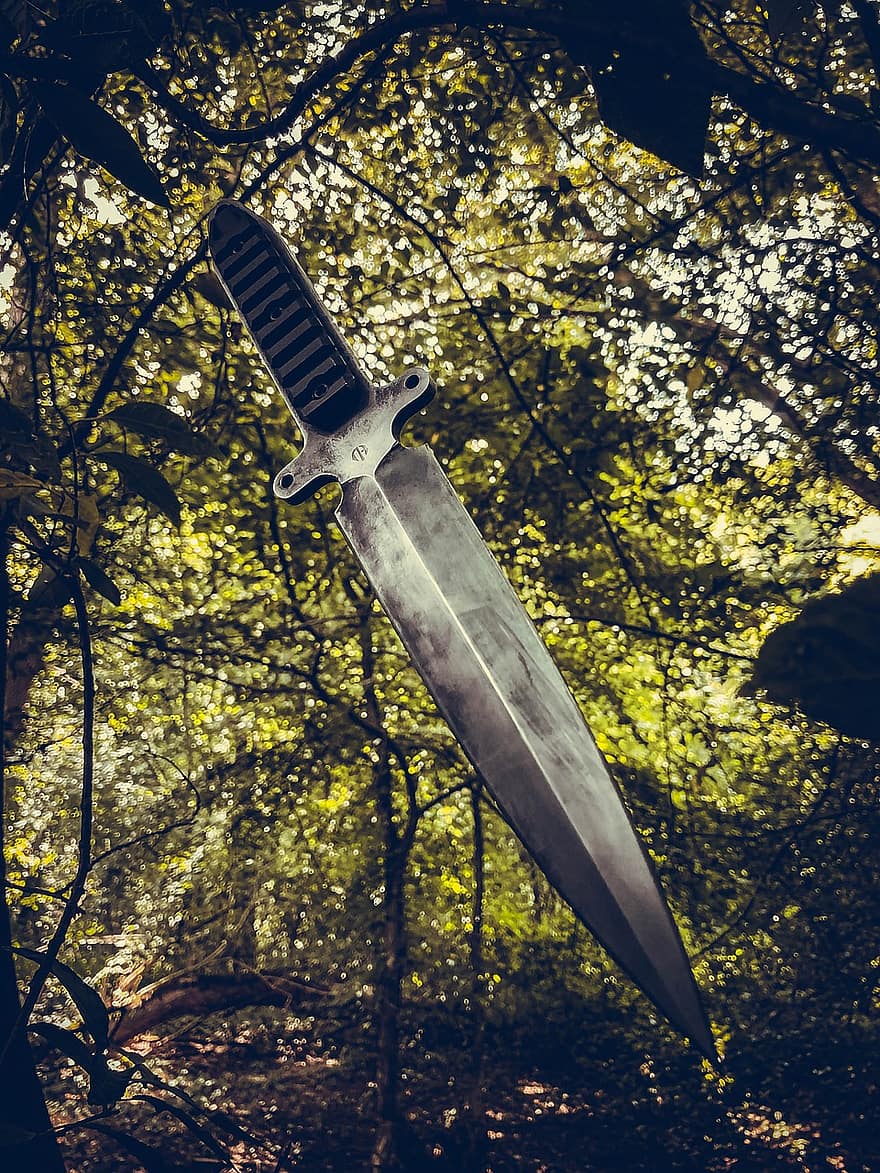 pisau, Pedang, alat, tajam, kamp, hutan, gurun, petualangan, bertahan hidup, jelajahi, taktis