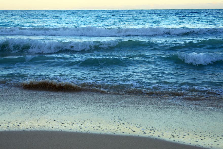 Oceano, agua, fondo, ola, naturaleza, mar, superficie, textura, playa, costa, línea costera
