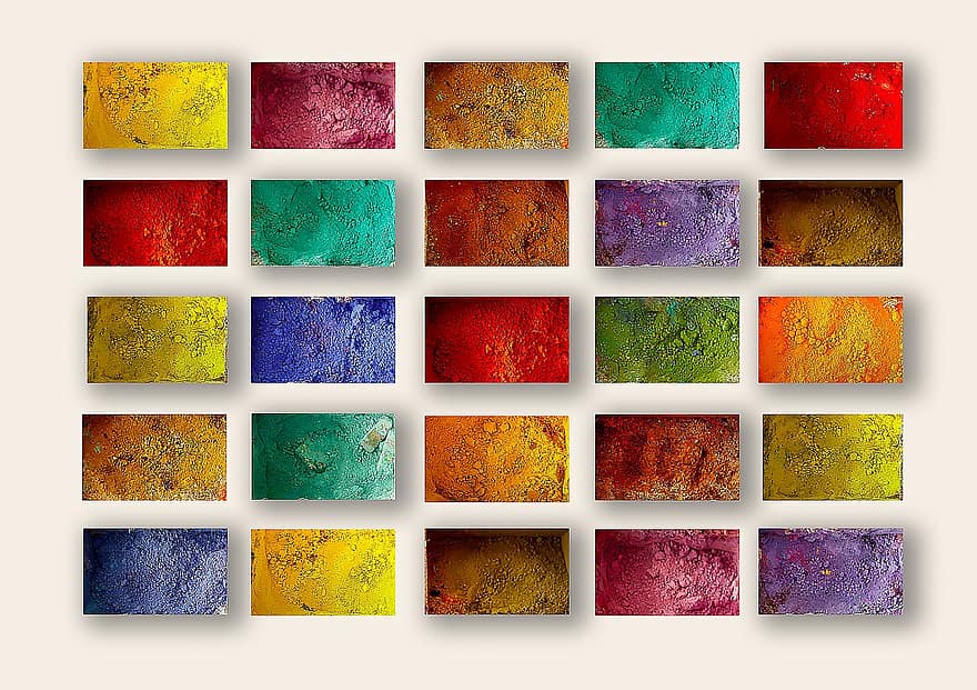 farge, kunstnerisk, Kunst, design, kreativ, maler, vannfarge, maleri, maling, fargerik, kunst