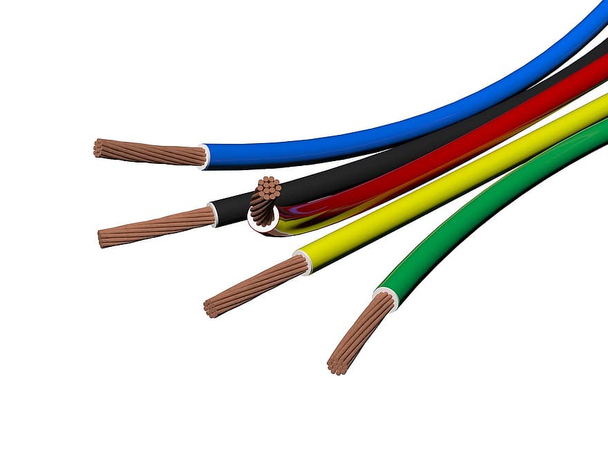 Ledninger og kabler, ledninger, kabler, kabel