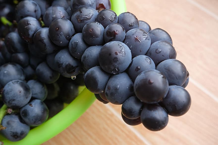 les raisins, fruits, vigne, sucré, mûr, Frais, agriculture, la nature