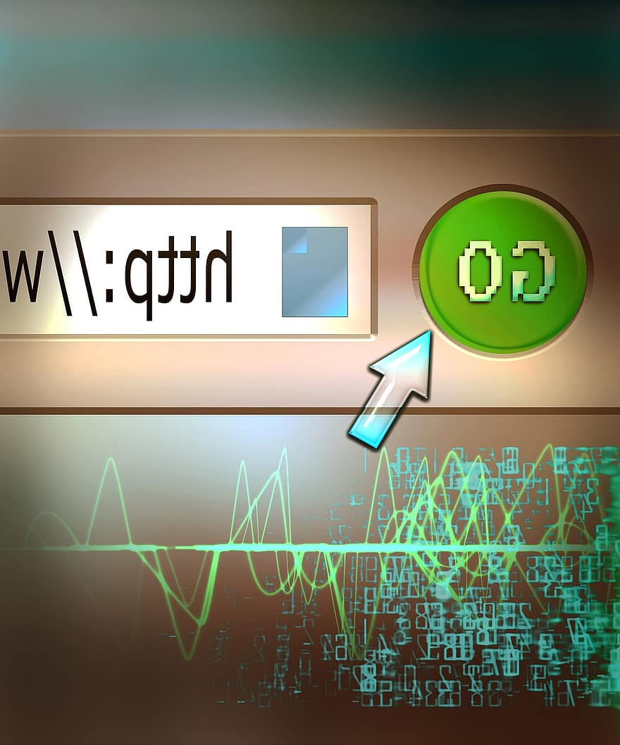 Веб-сайт, URL, идти, кнопка, WWW, Web, интернет, сеть, браузер, HTTP