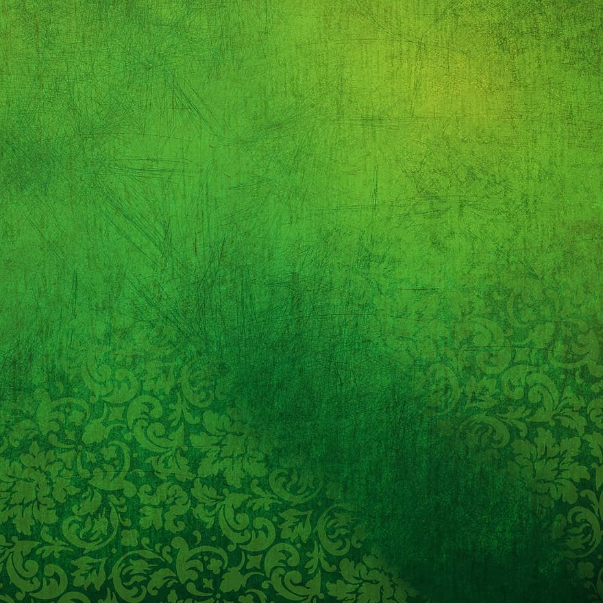 фон, зеленый, гранж, марочный, альбом, бумага, старый