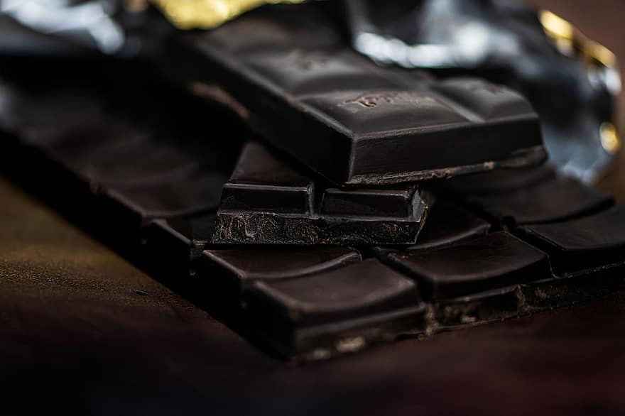 солодощі, шоколадні плитки, темний шоколад, кондитерські вироби, шоколад, смачно, Органічний шоколад, шоколатьє, шматочки шоколаду, харчові шпалери, антистрес
