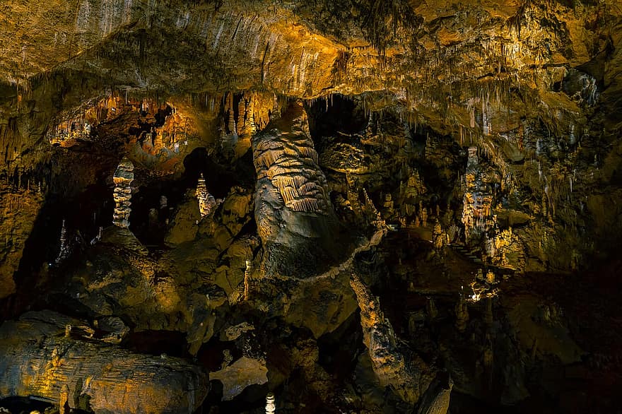 동굴, 지질학, 탐구, 여행, 종유석 동굴, 자연, 자연스러운