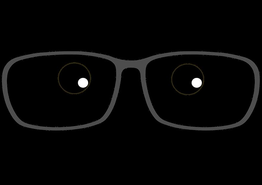 lentes, constitución de gafas, verse bien, ver claramente, de moda, moderno, Contorno de gafas, ojos, ver, Mira
