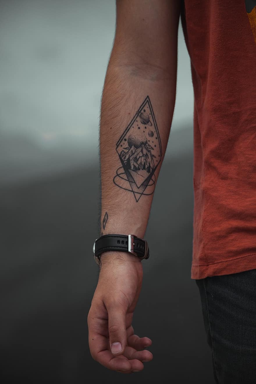 tetovējums, rokas, cilvēks, roka, tintes, Tetovējumu dizains, puisis