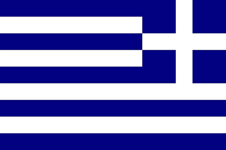 kaart, Griekenland, vlag, borders, land, Staten van Amerika