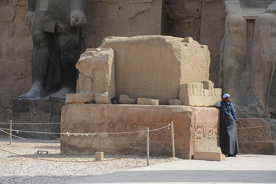 Egypt, karnak, chrám
