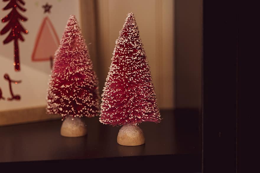 Natal, decoração, árvore de Natal, feriado, árvore, celebração, presente, fechar-se, inverno, Decoração de Natal, temporada