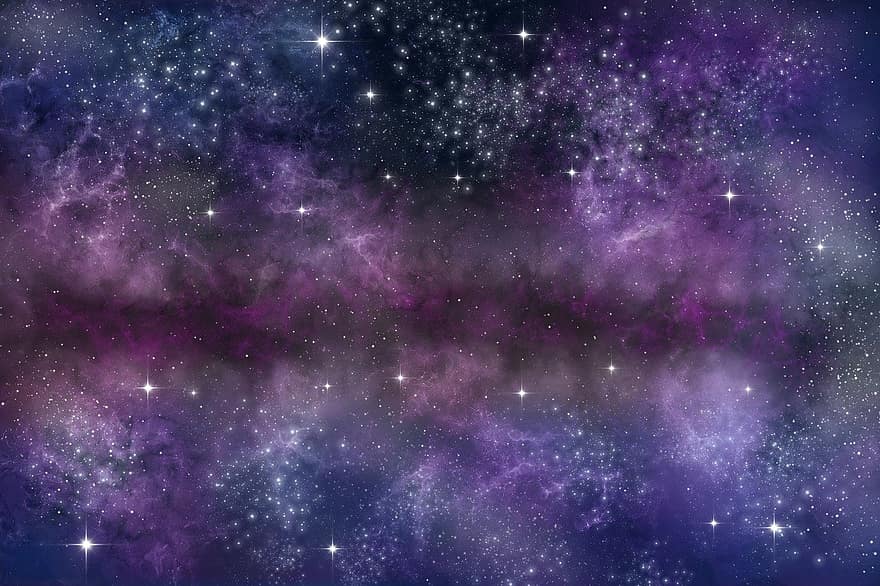 espace, nébuleuse, galaxie, univers, cosmos, ciel étoilé, étoiles, nuit, voie Lactée, astronomie, étoile