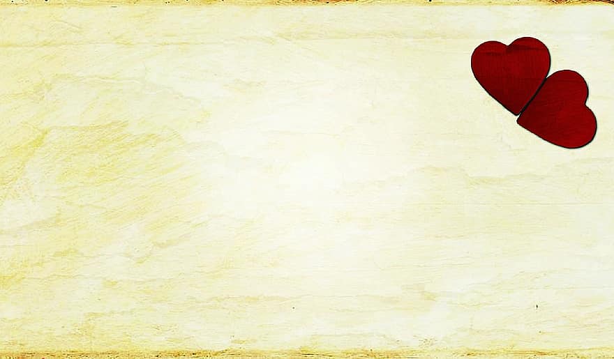 rot, Herzen, zwei Herzen, Liebe, Valentinstag, Tag, Urlaub, Design, romantisch, gestalten, Dekoration
