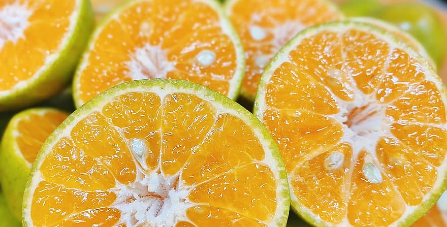 frukt, calamansi, citrus-, C-vitamin, hälsosam, organisk
