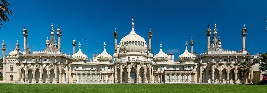 palatsi, kuninkaallinen paviljonki, rakennus, Brightonin paviljonki, arkkitehtuuri, maamerkki, matkailu, historiallinen, kuuluisa, uk, vetovoima