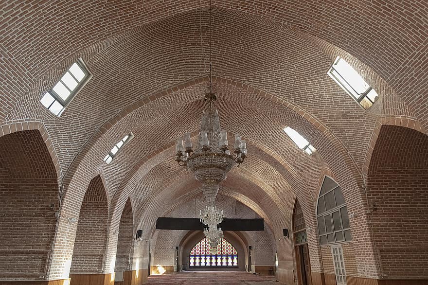 타브리즈의 자메 모스크, 사원, 이란, 타 브리즈, 기념물, 자메 모스크, 관광 명소, 사적지, 아제르바이잔