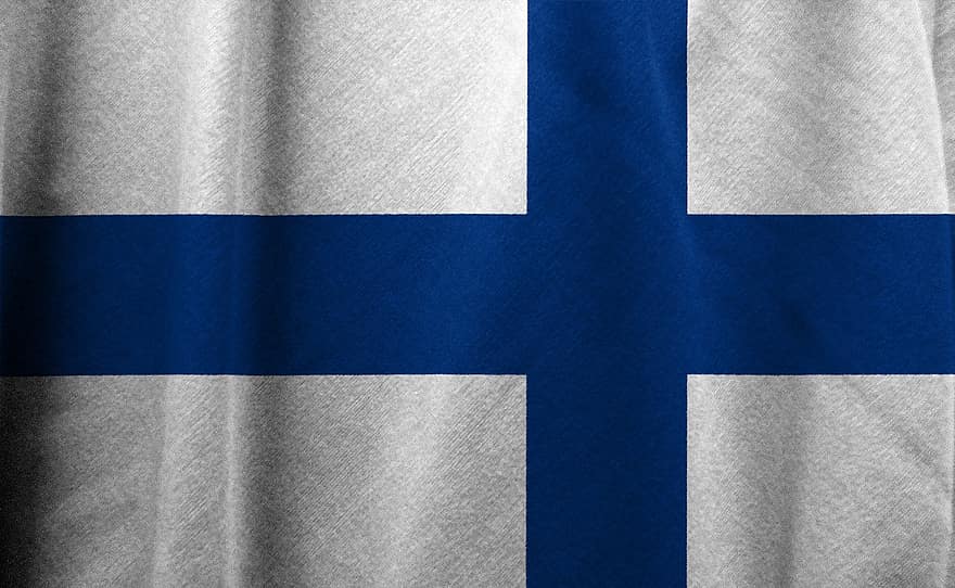 Финландия, флаг, държава, символ, нация, идентичност, фински, национален, националност, знаме, емблема