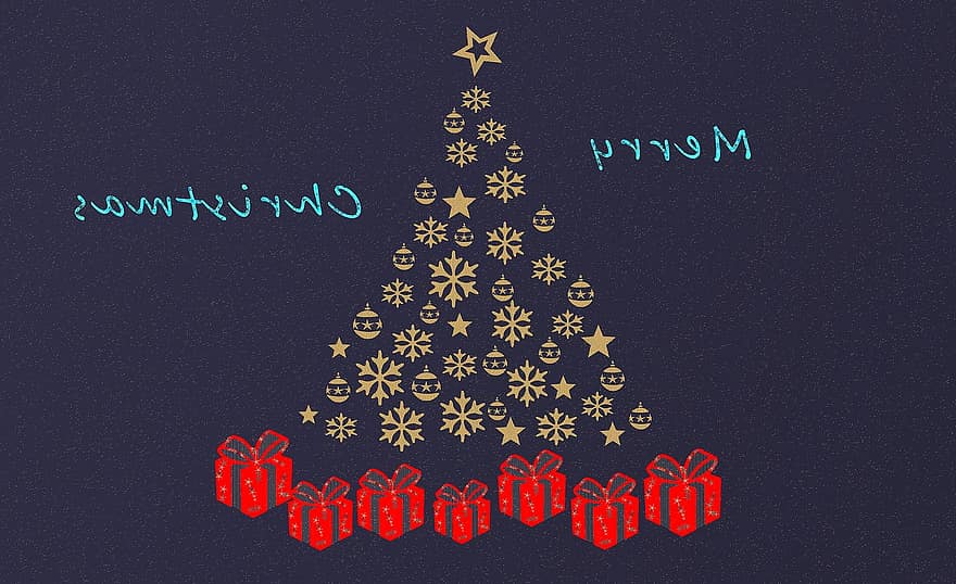 Bayram, Noel, arkaplan, dilek, mutlu Noeller, dekorasyon, Noel baubles, yay, Noel süsleri, hediye, Noel dekorasyonu