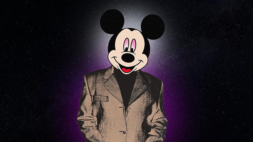 Tapete, Mickey Maus