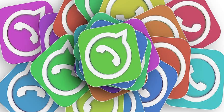 WhatsApp, значок, спілкування, соціальна, СМС, повідомлення